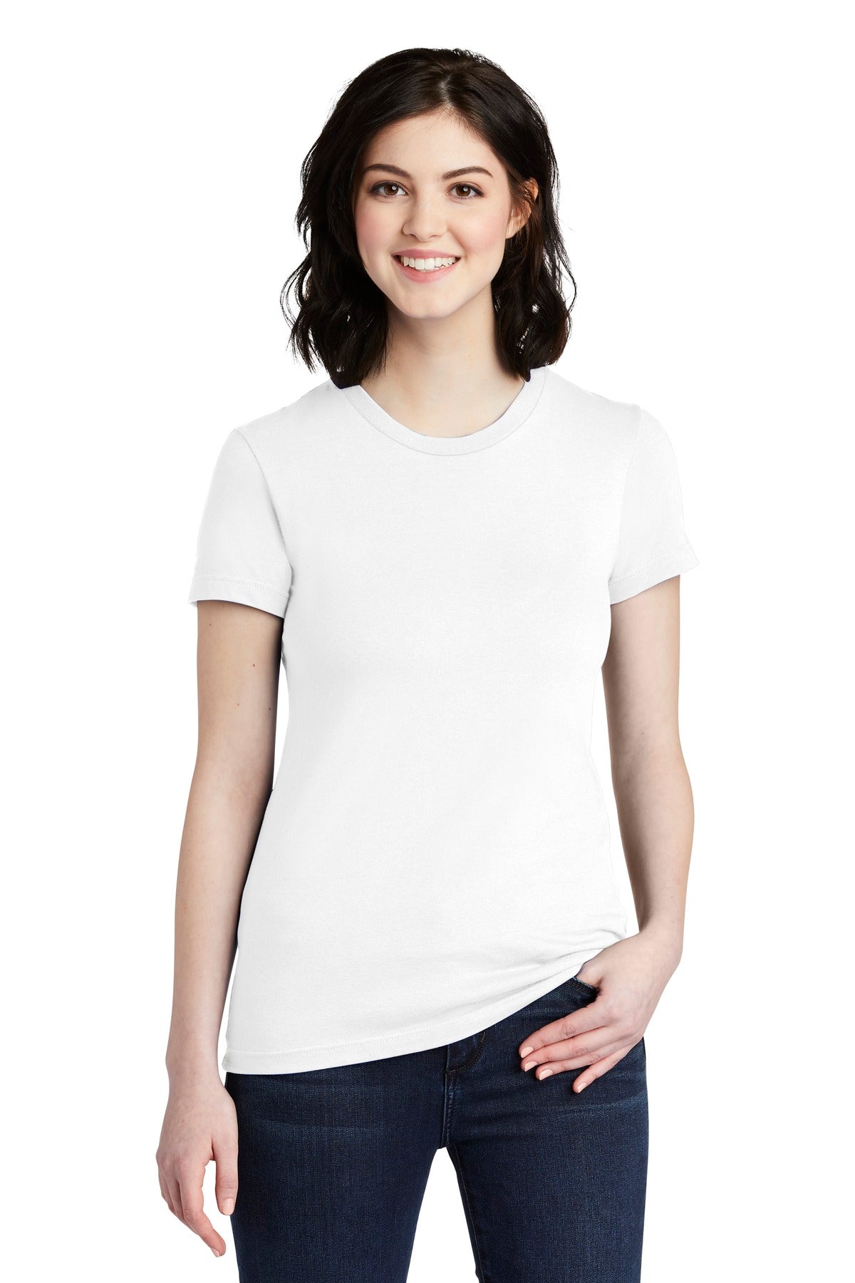 American Apparel ® Women's Fine Jersey T-Shirt. 2102W