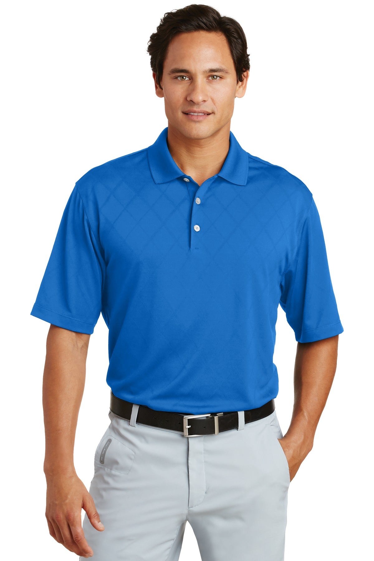Nike Dri-FIT Cross-Over Texture Polo.  349899