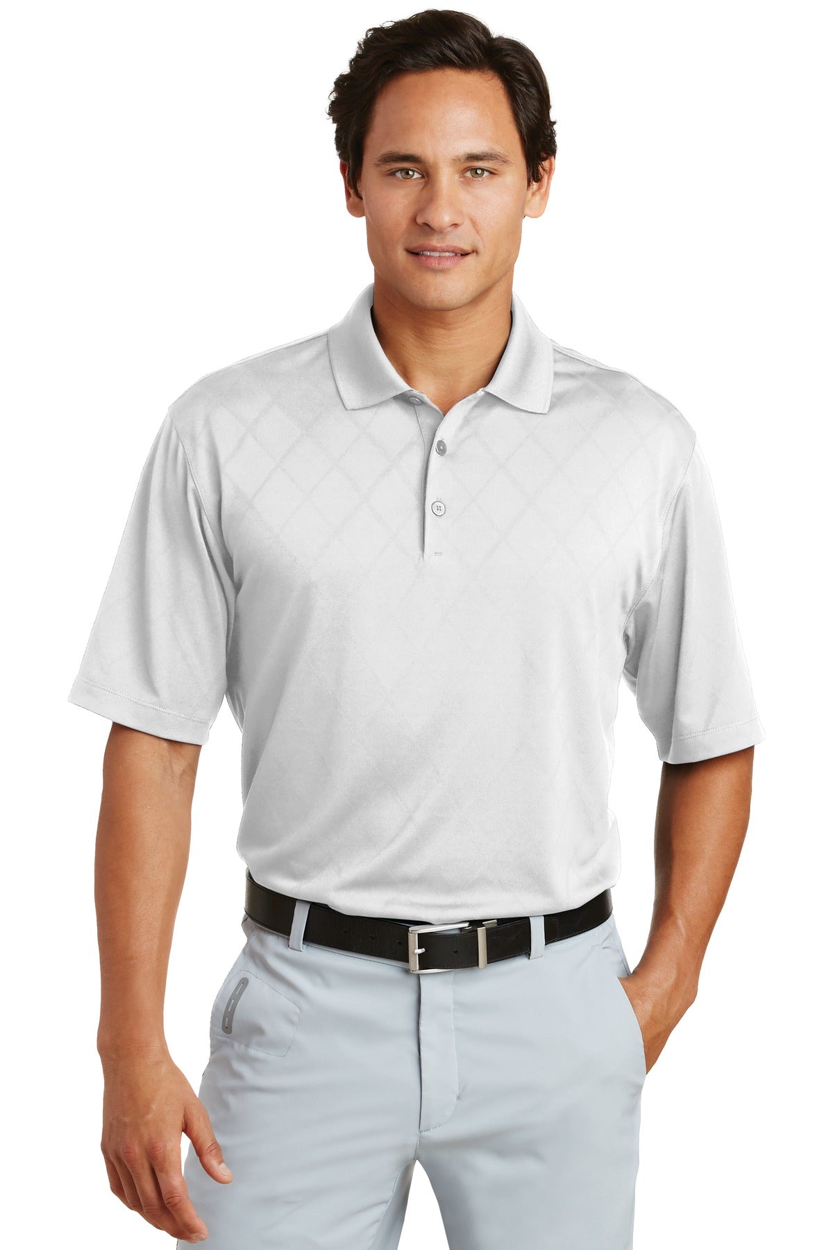 Nike Dri-FIT Cross-Over Texture Polo.  349899