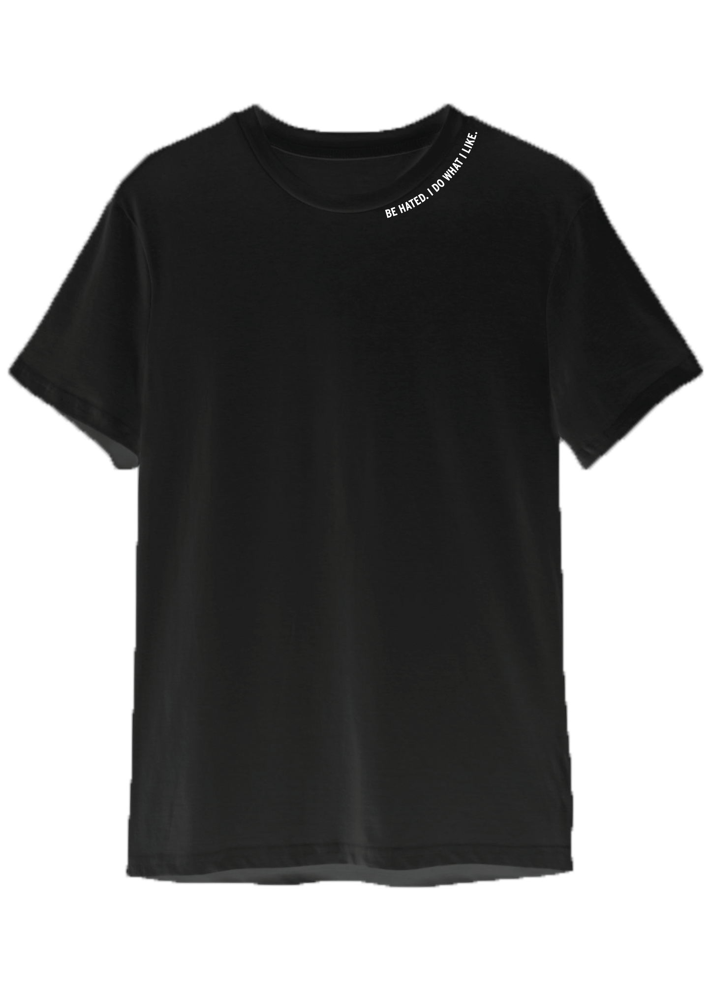 BE HATED - Round Neck Print Tee