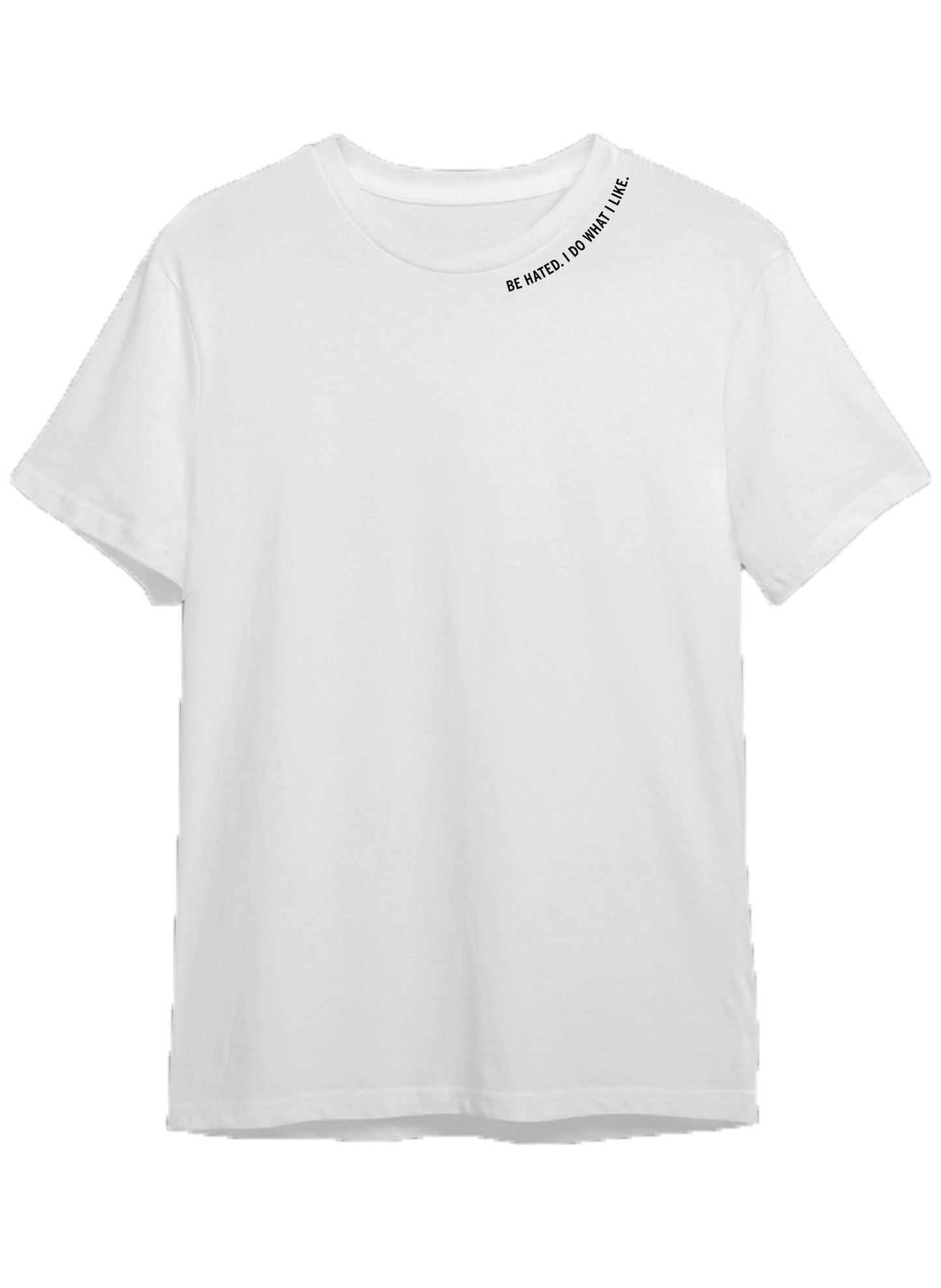 BE HATED - Round Neck Print Tee