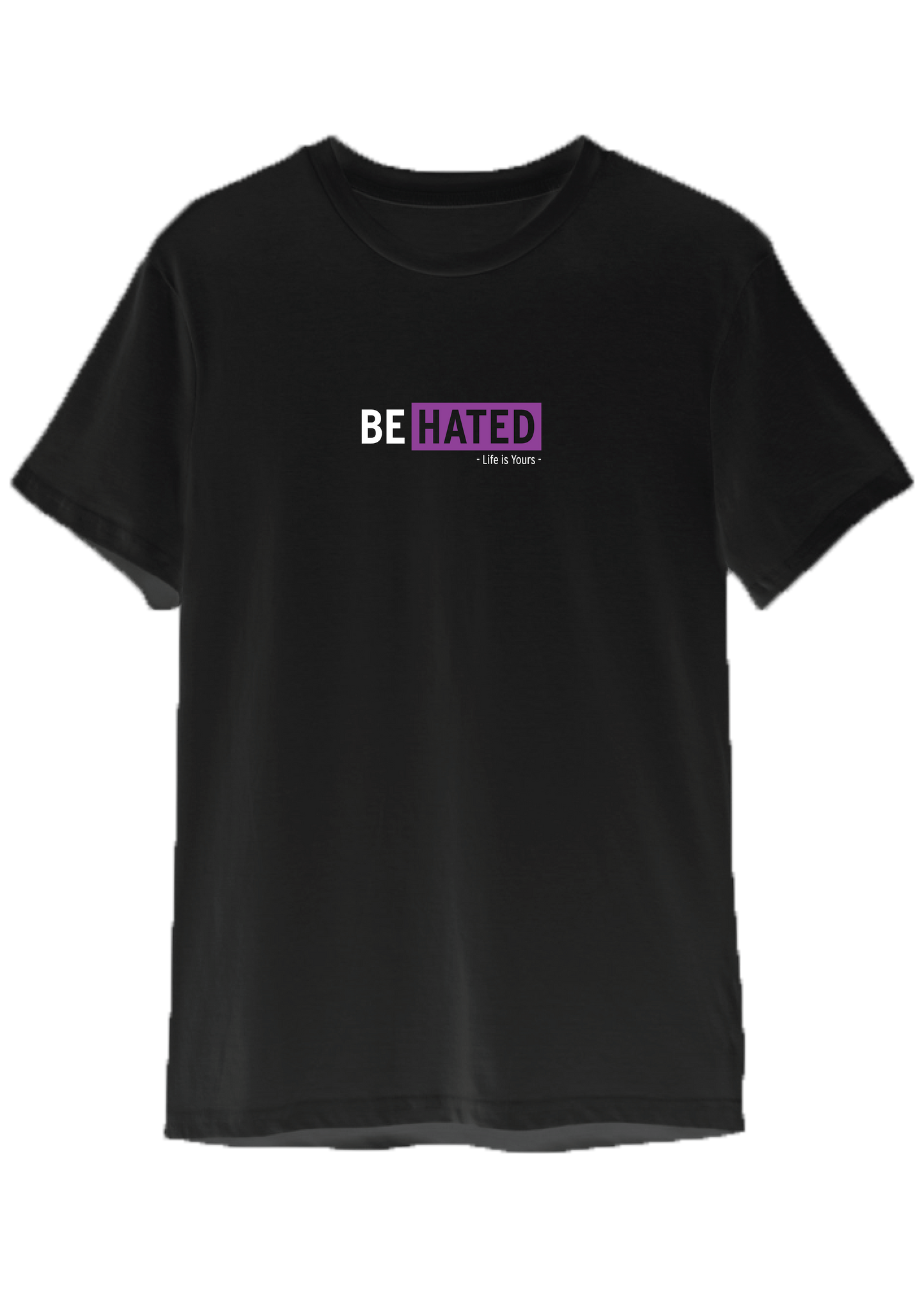 BE HATED - Vinyl Chest Print Tee