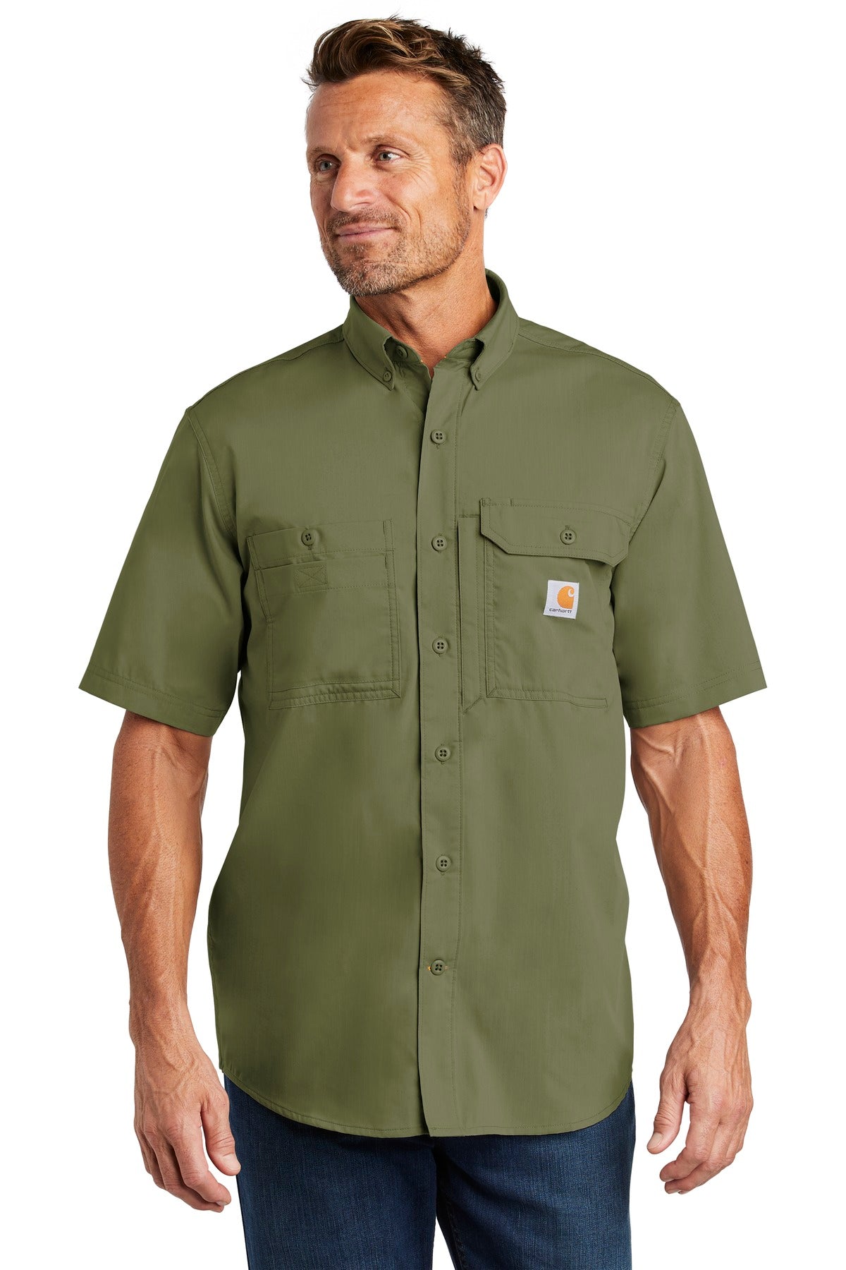 Carhartt Force ® Ridgefield Solid Short Sleeve Shirt. CT102417