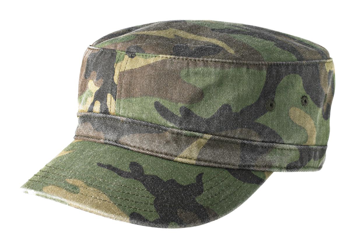 District® Distressed Military Hat. DT605