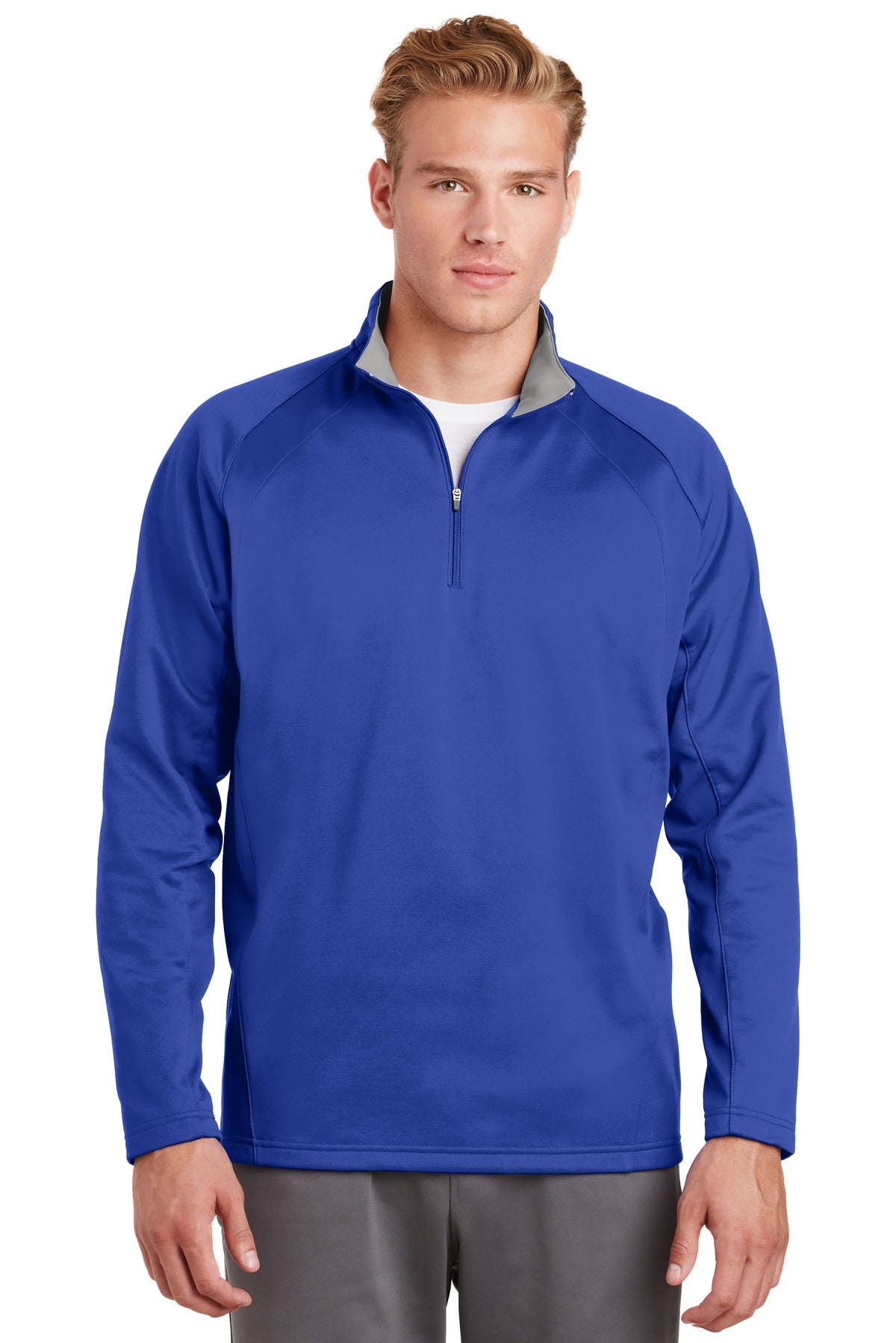 Sport-Tek® Sport-Wick® Fleece 1/4-Zip Pullover. F243