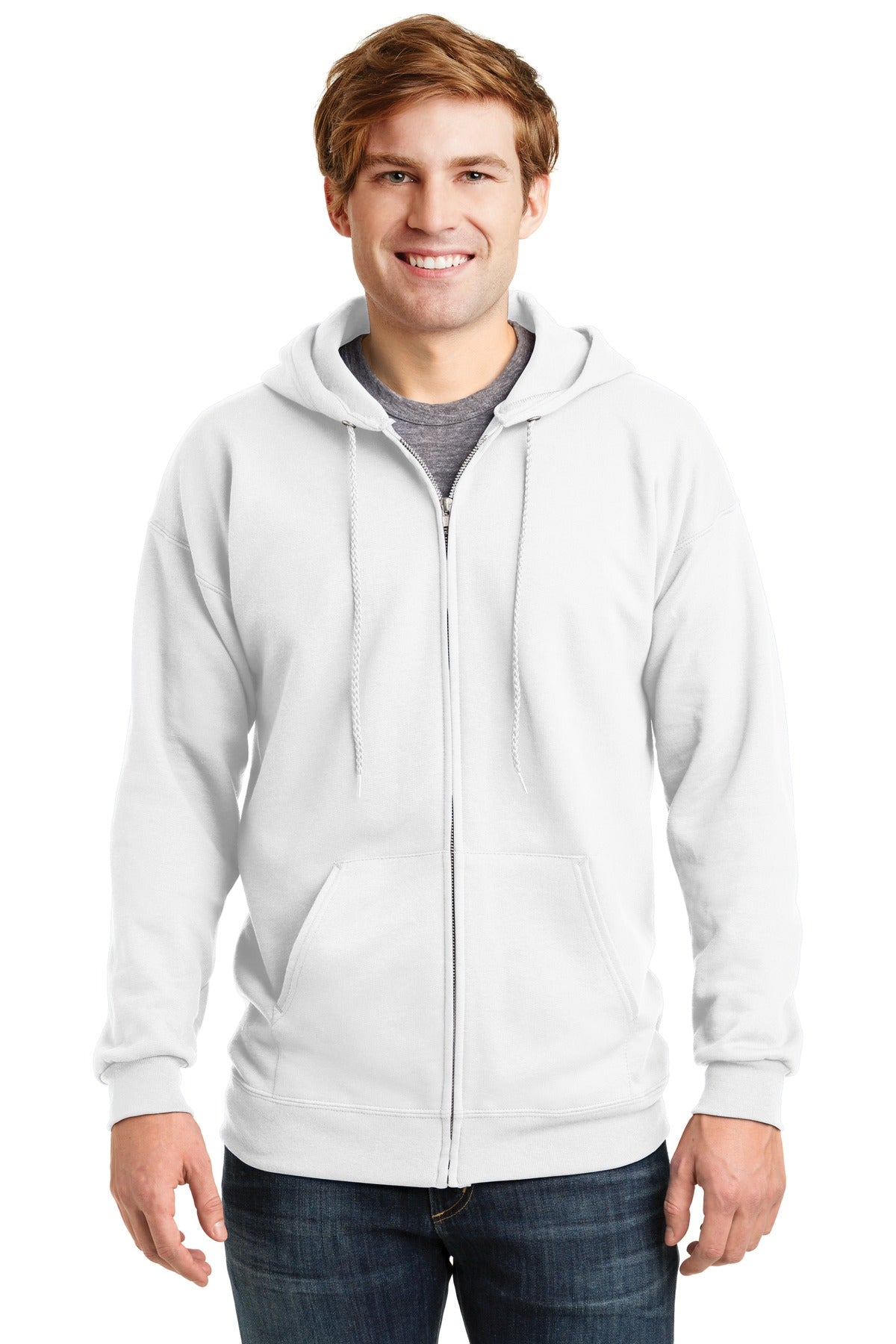 Hanes® Ultimate Cotton® - Full-Zip Hooded Sweatshirt. F283