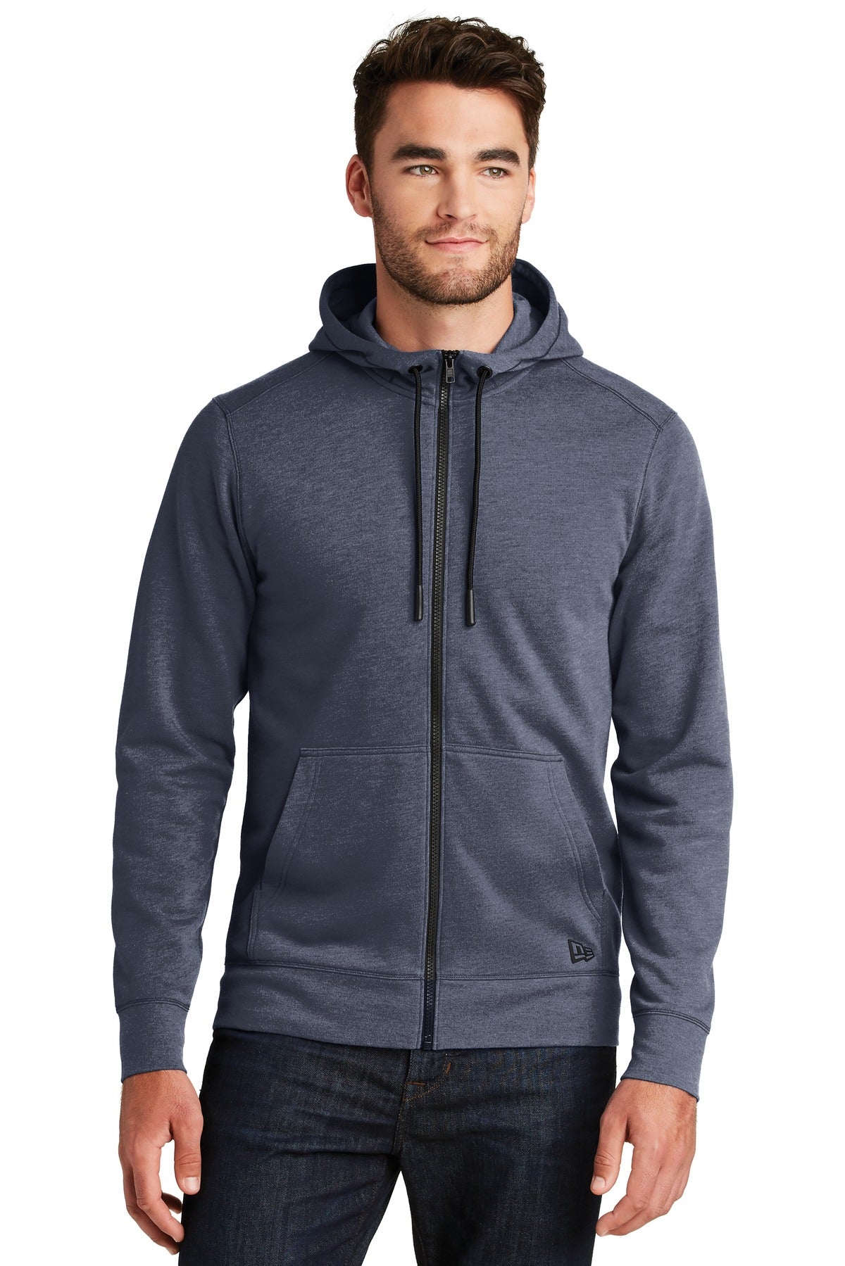 New Era ® Tri-Blend Fleece Full-Zip HoodieNEA511