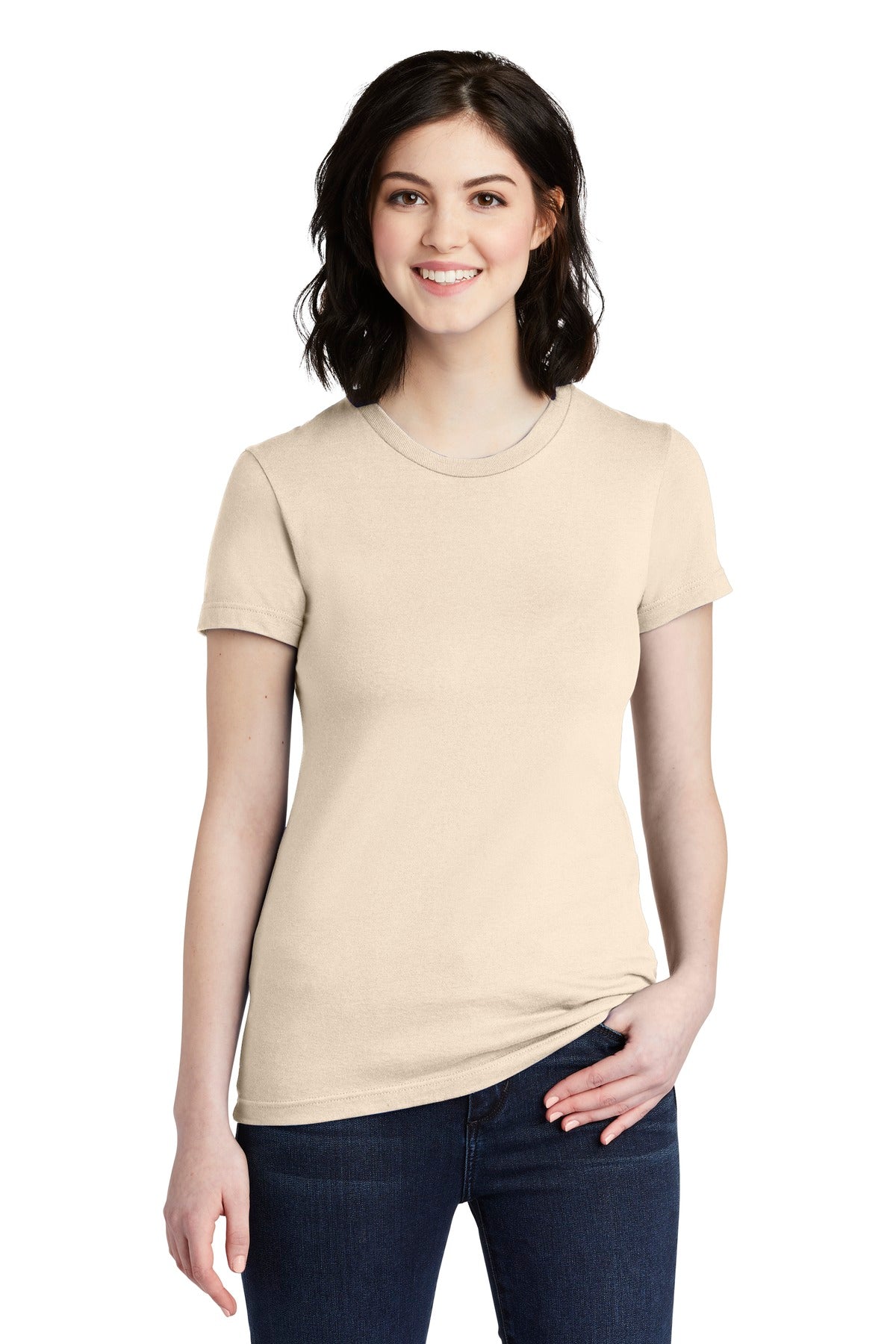 American Apparel ® Women's Fine Jersey T-Shirt. 2102W