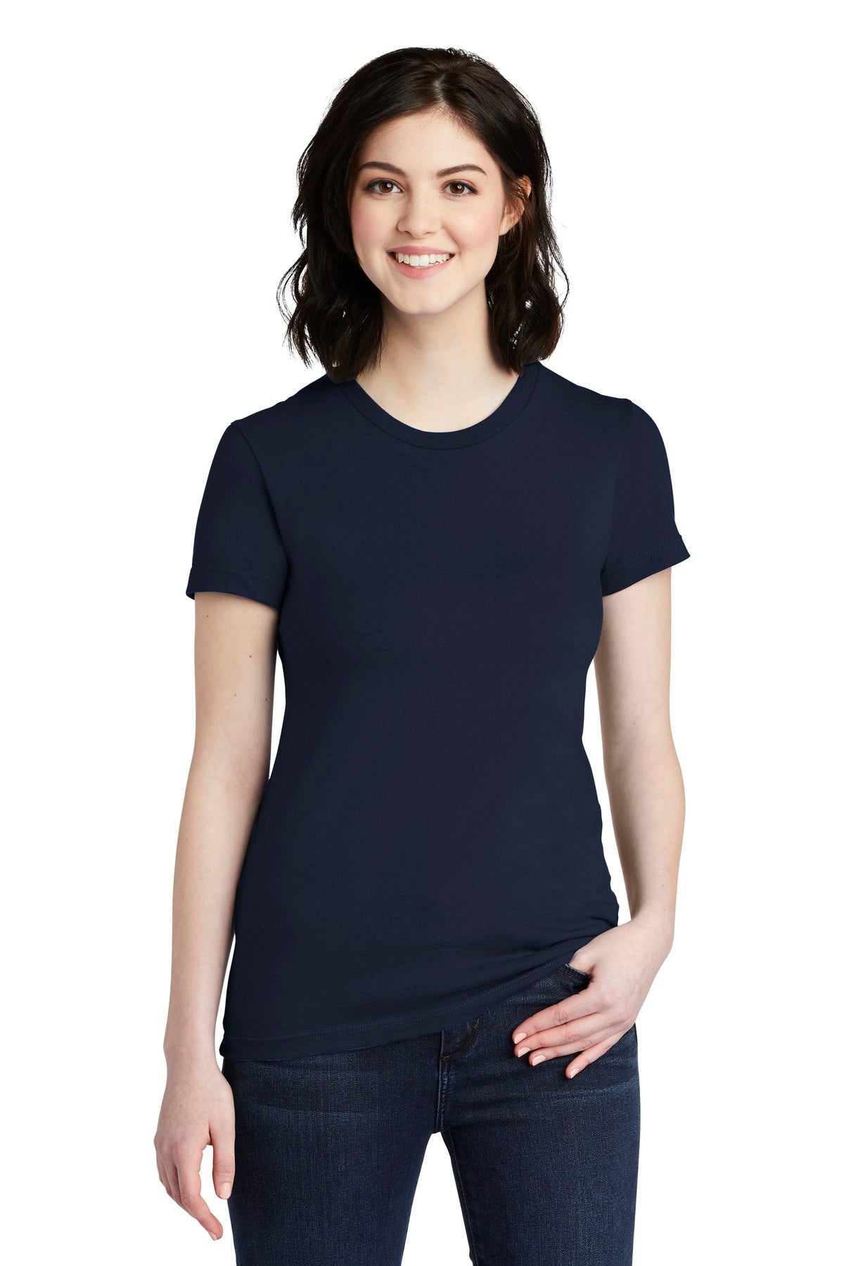 American Apparel ® Women's Fine Jersey T-Shirt. 2102W