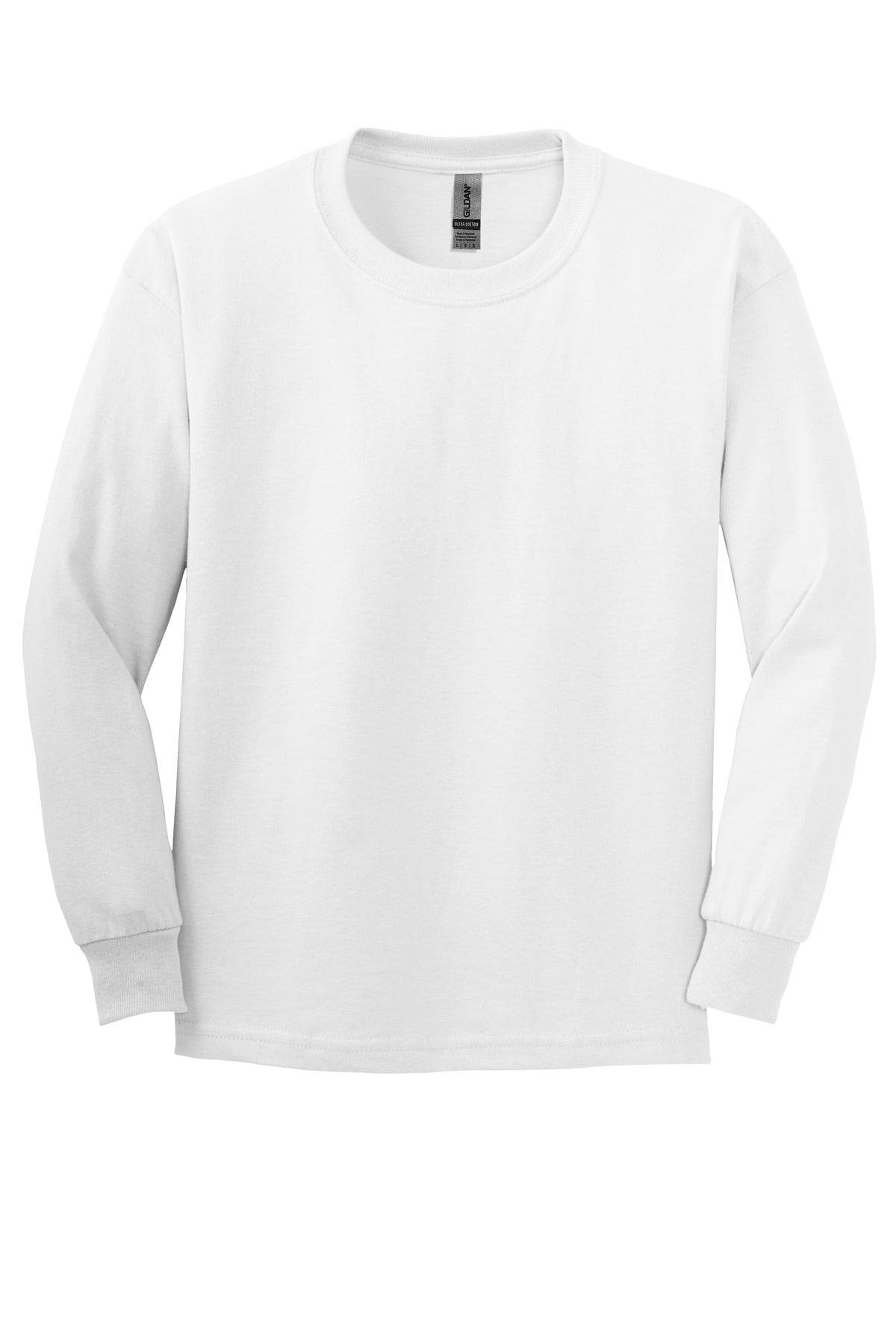 Gildan® - Youth Ultra Cotton® Long Sleeve T-Shirt.  2400B