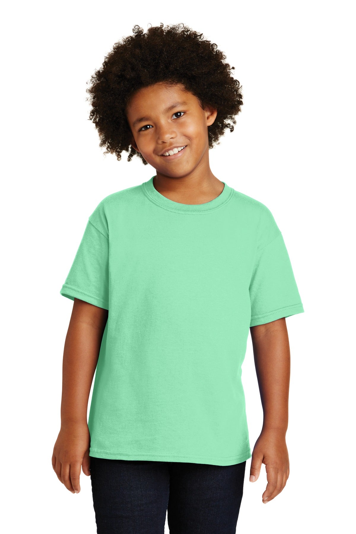 Gildan Youth Heavy Cotton T-Shirt - 100% Cotton Jersey, Style 5000B (Multiple Colors)