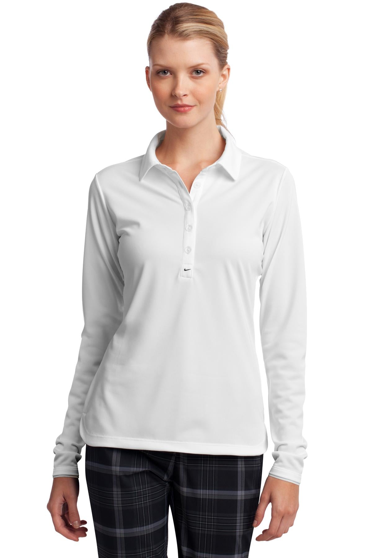 Women's Dri-Fit Nike 838961 Crosshatch Polo Shirt