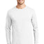 Hanes® - Authentic 100% Cotton Long Sleeve T-Shirt.  5586