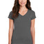 Gildan® Ladies Heavy Cotton™ 100% Cotton V-Neck T-Shirt. 5V00L