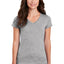 Gildan® Ladies Heavy Cotton™ 100% Cotton V-Neck T-Shirt. 5V00L