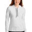 Gildan® Ladies 100% Combed Ring Spun Cotton Long Sleeve Hooded T-Shirt. 887L