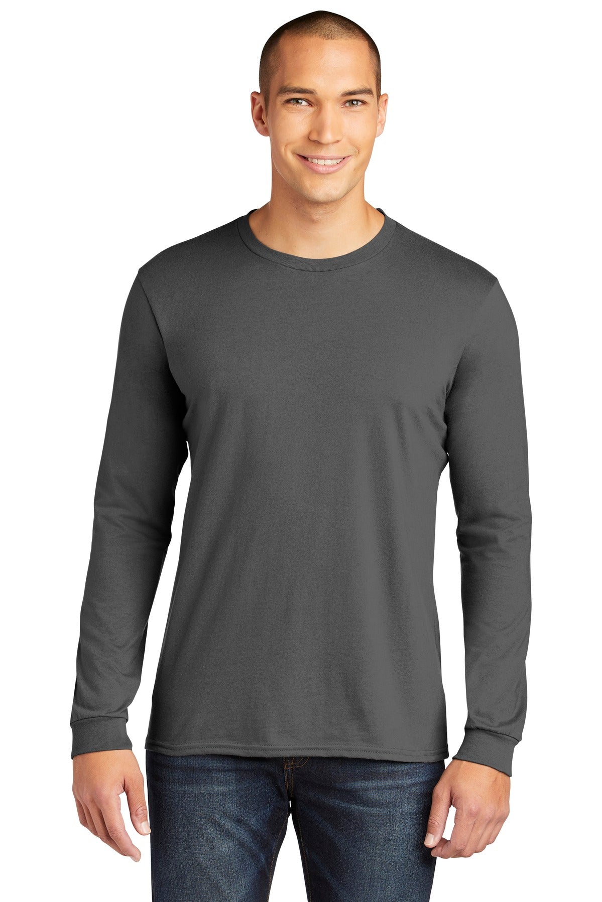 Gildan ® 100% Combed Ring Spun Cotton Long Sleeve T-Shirt. 949