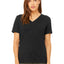 BELLA+CANVAS® Women's Relaxed Heather CVC V-Neck Tee BC6405CVC