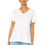 BELLA+CANVAS ® Women's Relaxed Jersey Short Sleeve V-Neck Tee. BC6405