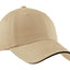 Port Authority® Sandwich Bill Cap with Striped Closure.  C830
