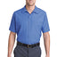 Red Kap® Short Sleeve Striped Industrial Work Shirt.  CS20