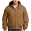 CornerStone® Washed Duck Cloth Insulated Hooded Work Jacket. CSJ41
