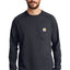 Carhartt Force ® Cotton Delmont Long Sleeve T-Shirt. CT100393