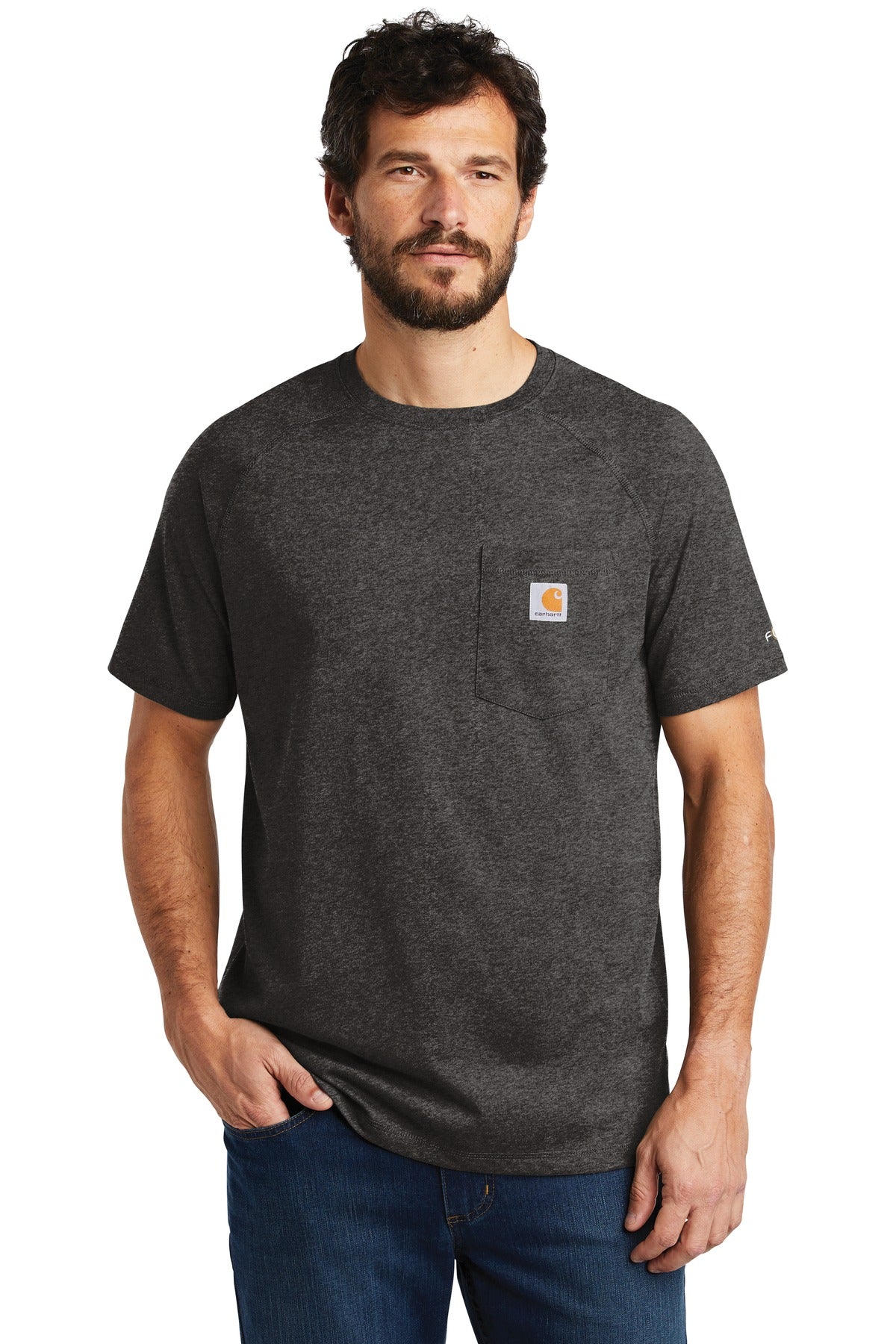 Carhartt Force ® Cotton Delmont Short Sleeve T-Shirt. CT100410