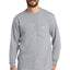 Carhartt ® Workwear Pocket Long Sleeve T-Shirt. CTK126