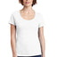 District® Women's Perfect Weight® Scoop Tee. DM106L