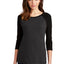 District® Women's Perfect Tri® 3/4-Sleeve Raglan. DM136L