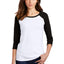 District® Women's Perfect Tri® 3/4-Sleeve Raglan. DM136L
