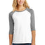 District® Women's Perfect Tri® 3/4-Sleeve Raglan. DM136L