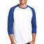District ® Perfect Tri® 3/4-Sleeve Raglan. DM136