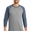 District ® Perfect Tri® 3/4-Sleeve Raglan. DM136
