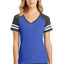District ® Women's Game V-Neck Tee. DM476