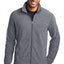 Port Authority® Heather Microfleece Full-Zip Jacket. F235
