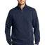 Port Authority® Slub Fleece 1/4-Zip Pullover. F295
