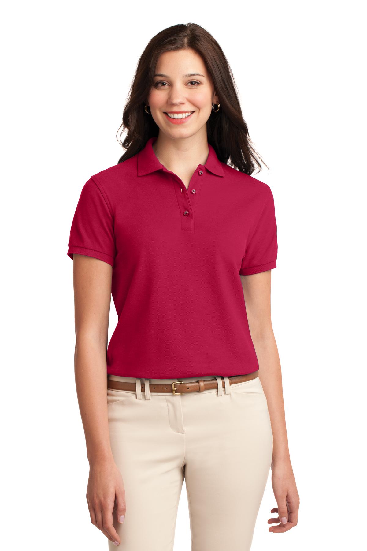 Port Authority® Ladies Silk Touch™ Polo. L500