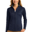 Port Authority® Ladies Vertical Texture Full-Zip Jacket. L805