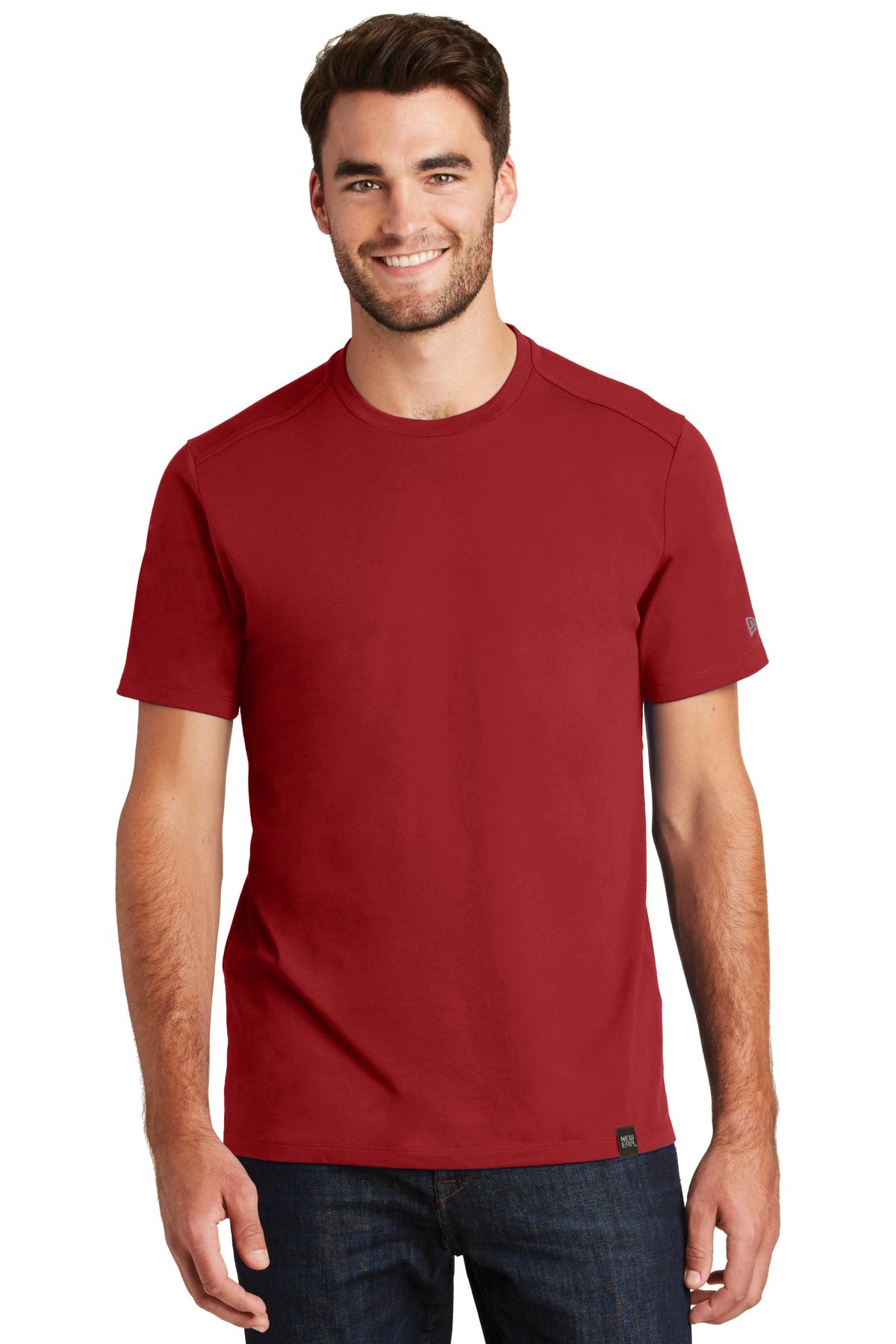 New Era NEA120 Men's Crewneck T-Shirt