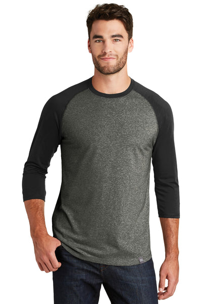 New Era ® Heritage Blend 3/4-Sleeve Baseball Raglan Tee. NEA104
