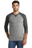 New Era ® Sueded Cotton Blend 3/4-Sleeve Baseball Raglan Tee. NEA121