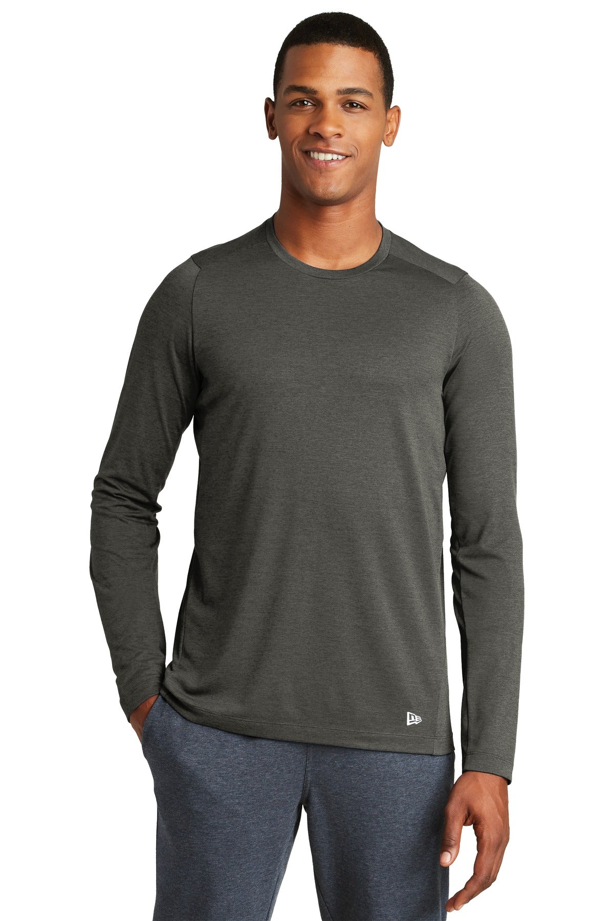 New Era ® Series Performance Long Sleeve Crew Tee. NEA201