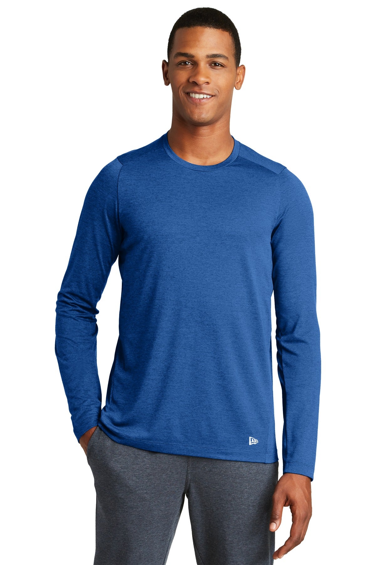 New Era ® Series Performance Long Sleeve Crew Tee. NEA201