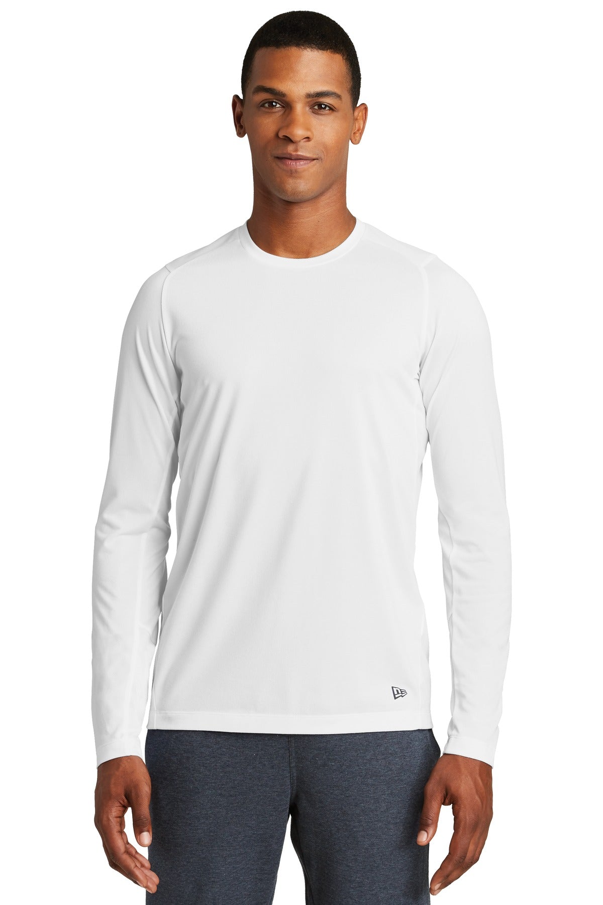 New Era ® Series Performance Long Sleeve Crew Tee. NEA201