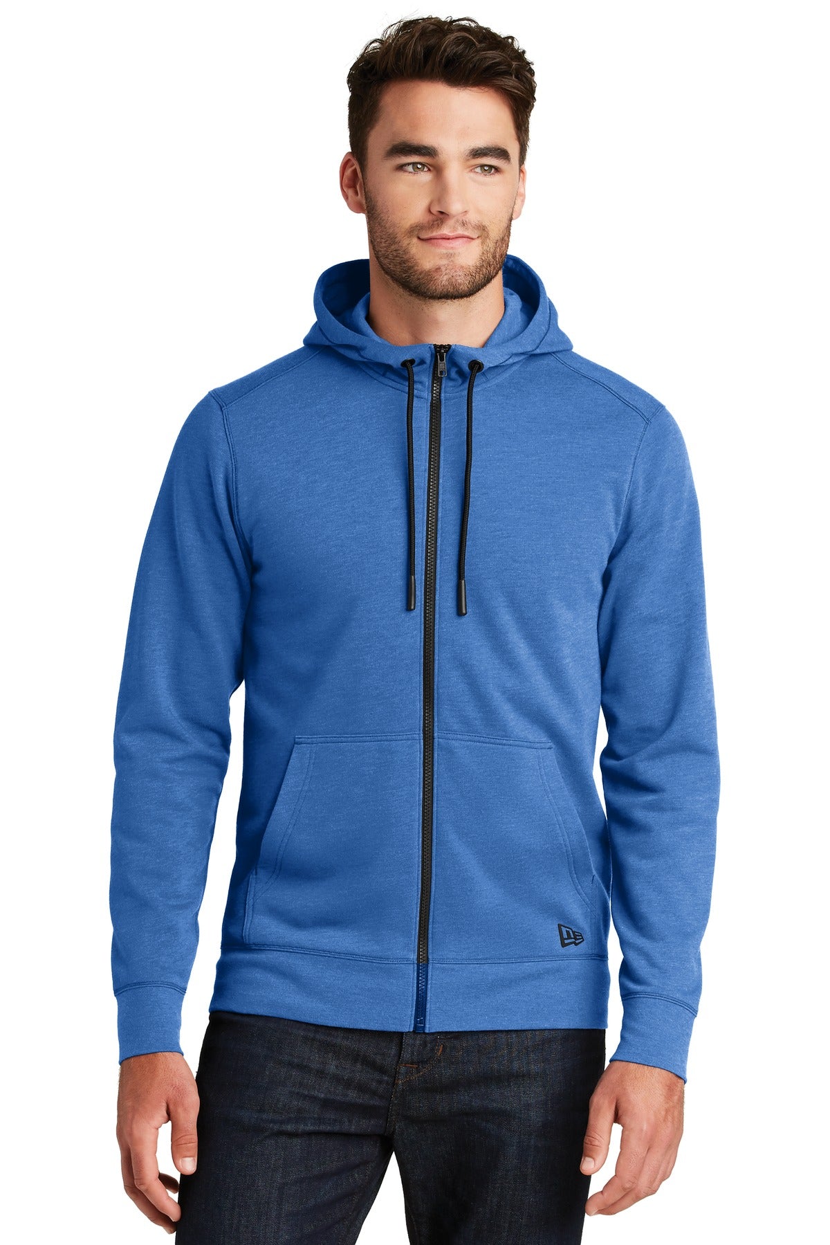 New Era ® Tri-Blend Fleece Full-Zip HoodieNEA511
