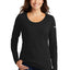 Nike Ladies Core Cotton Long Sleeve Scoop Neck Tee. NKBQ5235