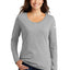 Nike Ladies Core Cotton Long Sleeve Scoop Neck Tee. NKBQ5235