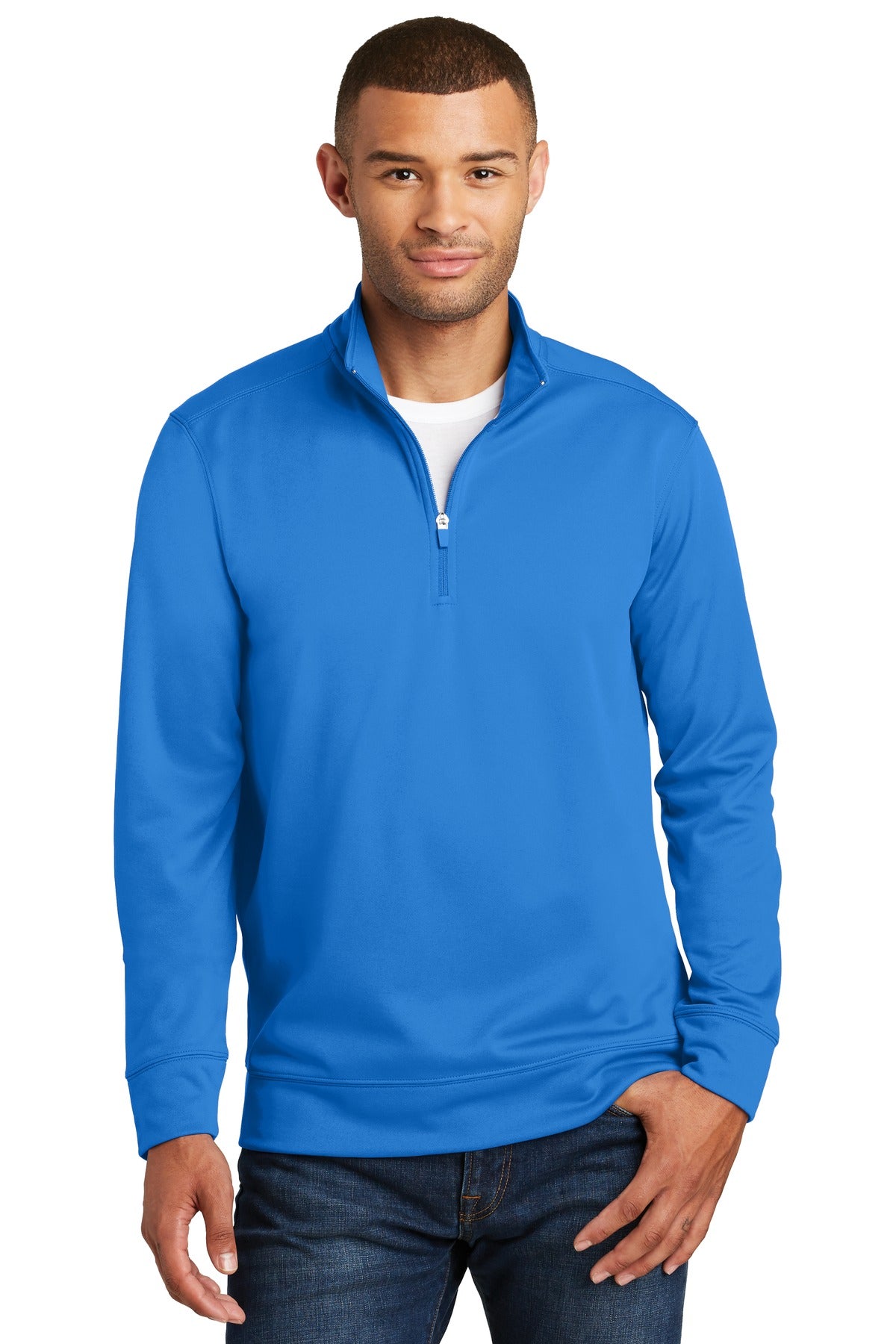 Port & Company®Performance Fleece 1/4-Zip Pullover Sweatshirt. PC590Q